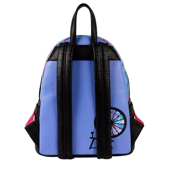 NWT Loungefly HTF Disney Sleeping Beauty Aurora Stained Glass Backpack STUNNING - Picture 6 of 7